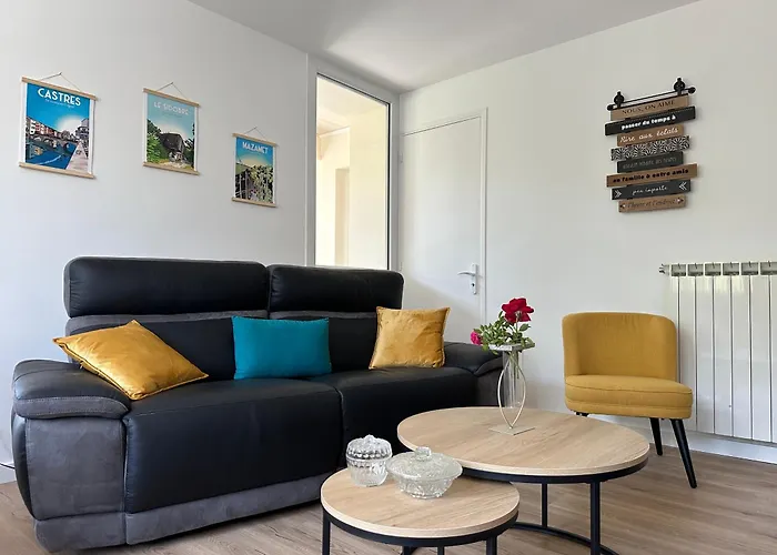 Le Repaire Du Chataignier, Maison A La Campagne, 8 Pers, 4 Ch, Sidobre * Ferrieres (Tarn)