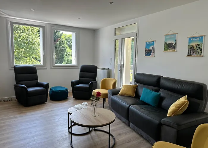 Le Repaire Du Chataignier, Maison A La Campagne, 8 Pers, 4 Ch, Sidobre * Ferrieres (Tarn)